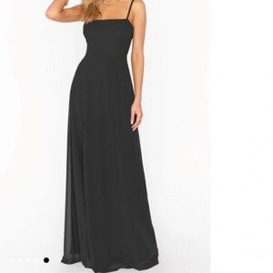 Show Me Your Mumu Lauren Tie Maxi Dress NEVER BEEN WORN